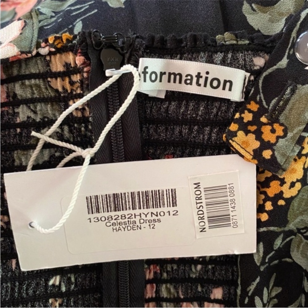 NEW Reformation Celestia Dress Hayden 12 - Picture 9 of 17